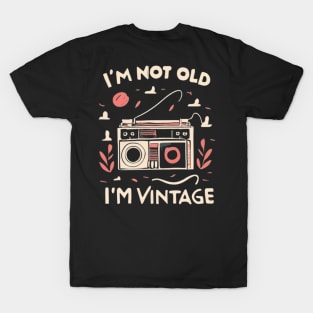 Music vintage rétro style T-Shirt